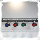 Triangle Truss Segment Extension by GRIFFIN | 5Ft Extra Trussing Section for DJ Booth Lighting System Stand | Mount Light Cans & Sound Effects for Pro Audio Equipment Gear | Parties, Live Gigs & Stage