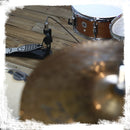 Remote Hi Hat Stand with Foot Pedal by GRIFFIN | Drummers Cable Auxiliary Cymbal High Hat Percussion Hardware with Drum Key | Heavy Duty Sturdy HiHat Holder | All Metal Construction Mount Complete Kit