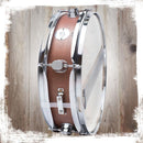 Piccolo Snare Drum 13" x 3.5" by GRIFFIN | 100% Poplar Wood Shell with Flat Hickory Finish & Coated Drum Head | Drummers Acoustic Marching Kit Percussion Instrument with Snare Strainer Throw Off Set