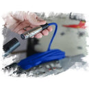 XLR Female to 1/4" Male Jack Microphone Cables (4 Pack) by FAT TOAD - 20ft Pro Audio Blue Mic Cord Extension Patch Lo-Z Connector, 24 AWG Wire by GeekStands.com