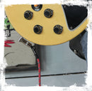 16 PACK - FAT TOAD Guitar Cords Right Angle to Straight-End Instrument Cable Tweed Cloth Jacket | Braided Woven 20FT 1/4 Inch Jack TS for Electric Guitar, Bass, AMP | Shielded 24 AWG Patch Conductor