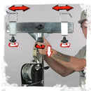 GRIFFIN Crank Lighting Truss Stands - T Adapter Bar & DJ Booth Trussing System for Light Cans & Speakers - Pro-Audio Stage Platform Hardware Package by GeekStands.com