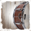 GRIFFIN Snare Drum - Poplar Wood Shell 14" x 5.5" with Flat Hickory PVC - 8 Metal Tuning Lugs & Snare Strainer Throw Off - Percussion Instrument Kit