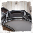 Snare Drum by GRIFFIN - 14" x 5.5" Poplar Wood Shell with Zebra PVC Glossy Finish - Percussion Musical Instrument with Drummers Key for Students