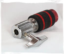 GRIFFIN Hi-Hat Clutch Mount Deluxe Version | Alloy Metal Speed Threads | Universal Holder to Fit Most Hi-Hat Cymbals, Rods & Hihat Stands | Red locking Nut by GeekStands.com