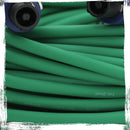 Speakon to Speakon Cables (2 Pack) by FAT TOAD - 50ft Professional Pro Audio Green Speaker PA Cord with Twist Lock Connector - 12 AWG Wire for Studio