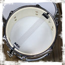 Popcorn Soprano Snare Drum by GRIFFIN | Acoustic Firecracker 10"x6" Poplar Wood Shell with Oakwood PVC | Mini Concert Marching Percussion Musical Instrument with Snare Throw Off, Drummers Key & Head