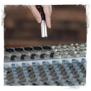 XLR Microphone Cable by FAT TOAD - 20ft Professional Pro Audio Mic Cord Extension Patch with Male to Female Lo-Z Connector - 24 AWG Wire & Balanced by GeekStands.com