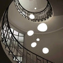 GobekUsa Glass Ball LED Pendant Lights for Home Decor, Living/Dining Room, Bar, & Stairs
