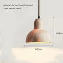 GobekUsa Elegant Wabi Sabi Travertine Pendant Lamp for Dining Desk & Kitchen Island