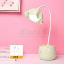 GobekUsa Lotus Floor Lamp: Modern LED Desk Lamp for Bedroom Study Living Room