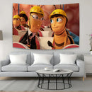 GobekUsa Bee Movie Meme Tapestry Art Wall Hanging Decor for Living Room