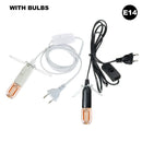 GobekUsa Decorative Lamp Cord with Dimmer Switch and E14 E27 Socket