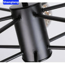 GobekUsa Black Glass Ball LED Chandelier for Living Room, Bedroom - Dimmable Nordic Luxury Fixture