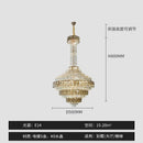 GobekUsa Crystal Chandelier for High-End Designer Duplex Living Room