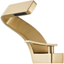 GobekUsa Basin Faucet - Modern Black Brushed Gold Bathroom Mixer Tap Hot Cold Sink