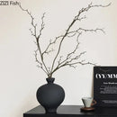 GobekUsa Big Belly Ceramic Vase for Minimalist Floral Arrangements