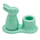 GobekUsa Bunny Rabbit Ceramic Candle Holder for Home Decor