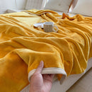 GobekUsa Coral Velvet Summer Blanket: Extra Soft, Skin-friendly, Machine Washable