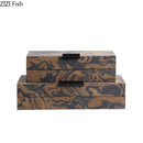 GobekUsa Auspicious Clouds Texture Jewelry Box for Elegant Jewelry Storage