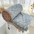 GobekUsa Breathable Double Gauze Queen Quilt with Soya Fibre Filling