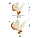GobekUsa LED Butterfly Wall Lamp: Modern Nordic Indoor Lighting for Home Living Room Staircase & Bedroom