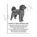 GobekUsa Dog Breed Poetry Poster Collection: Vizsla, Pomeranian, Manchester Terrier, and More