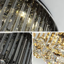 GobekUsa Crystal Ceiling Lamp: Modern Luxury Lighting for Living Room, Bedroom & Home