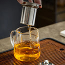 GobekUsa Glass Teapot: High Quality Heat Resistant Kung Fu Tea Set for Puer Tea & Coffee