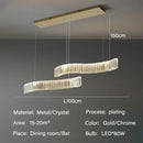 GobekUsa Crystal LED Ceiling Chandeliers for Elegant Dining Room Decor