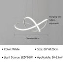 GobekUsa LED Pendant Light Modern Luster for Living Dining Hall Bedroom Hotel Decor