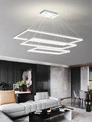 GobekUsa LED Acrylic Pendant Lights Modern Hanging Lamp for Dining Room Kitchen Loft Decor