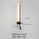 GobekUsa Adjustable Angle LED Wall Lamp 3000K Sconces for Bedside Reading