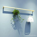 GobekUsa Golden Iron Ladder Shelf Clothing Hanger Rack for Stylish Garment Display