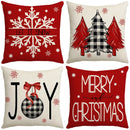 GobekUsa Christmas Elk Letter Pillowcase 45x45cm for Living Room