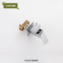 GobekUsa Bidet Faucet Shower Mixer: Cold Hot Water Tap, Brass, Square Sprayer Head