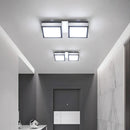 GobekUsa Black White LED Ceiling Lights Modern Minimalist Bedroom Study Lighting Fixtures