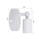 GobekUsa Iron Wood LED Wall Lamp for Indoor Home Decoration