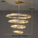 GobekUsa Crystal Chandelier: Modern Home Interior Lighting, Living & Dining Room Pendant Lights