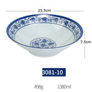 GobekUsa Blue and White Imitation Porcelain Dinner Set