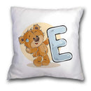 GobekUsa Cute Cartoon Bear Animal Pillow Case Cushion Cover for Sofa, Children Room Decor
