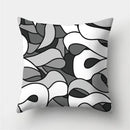 GobekUsa Geometric Stripes Pillowcase 45x45cm Polyester Cushion Cover for Living Room