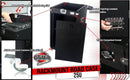 Ultimate Rackmount Studio Mixer Flight Road Case By GRIFFIN | 25U Mount Space Pro-Audio Amp Cabinet Travel Trunk For Music Gear Recording Equipment | Portable DJ Sound Booth Rack Stand Carpet PA Cart by GeekStands.com