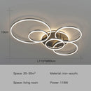 GobekUsa LED Ceiling Chandelier Rings Pendant Light - Minimalist Home Lighting