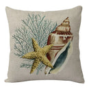 GobekUsa Coastal Cushion Cover - Sea Theme Decorative Sofa Pillowcase