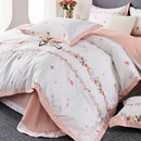 GobekUsa Egyptian Cotton Bedding Set Queen King Ru Double Size Print Bed Linens