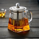 GobekUsa Glass Teapot Infuser Tea Set Kettle Maker, Jug Teaware Kitchen Bar Home