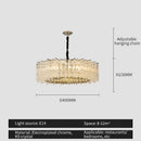 GobekUsa Crystal Light: Modern Elegant Lighting for Living Room, Dining Room, Bedroom