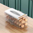 GobekUsa Egg Storage Box: Durable, Portable, Stackable, Space-Saving Refrigerator Organizer