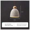 GobekUsa Concrete Cement Pendant Lights LED E27 Industrial Art Decor Zen Décor
